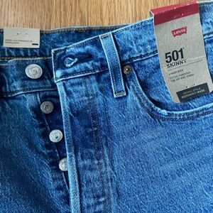 Levi's 501 Skinny Jeans
